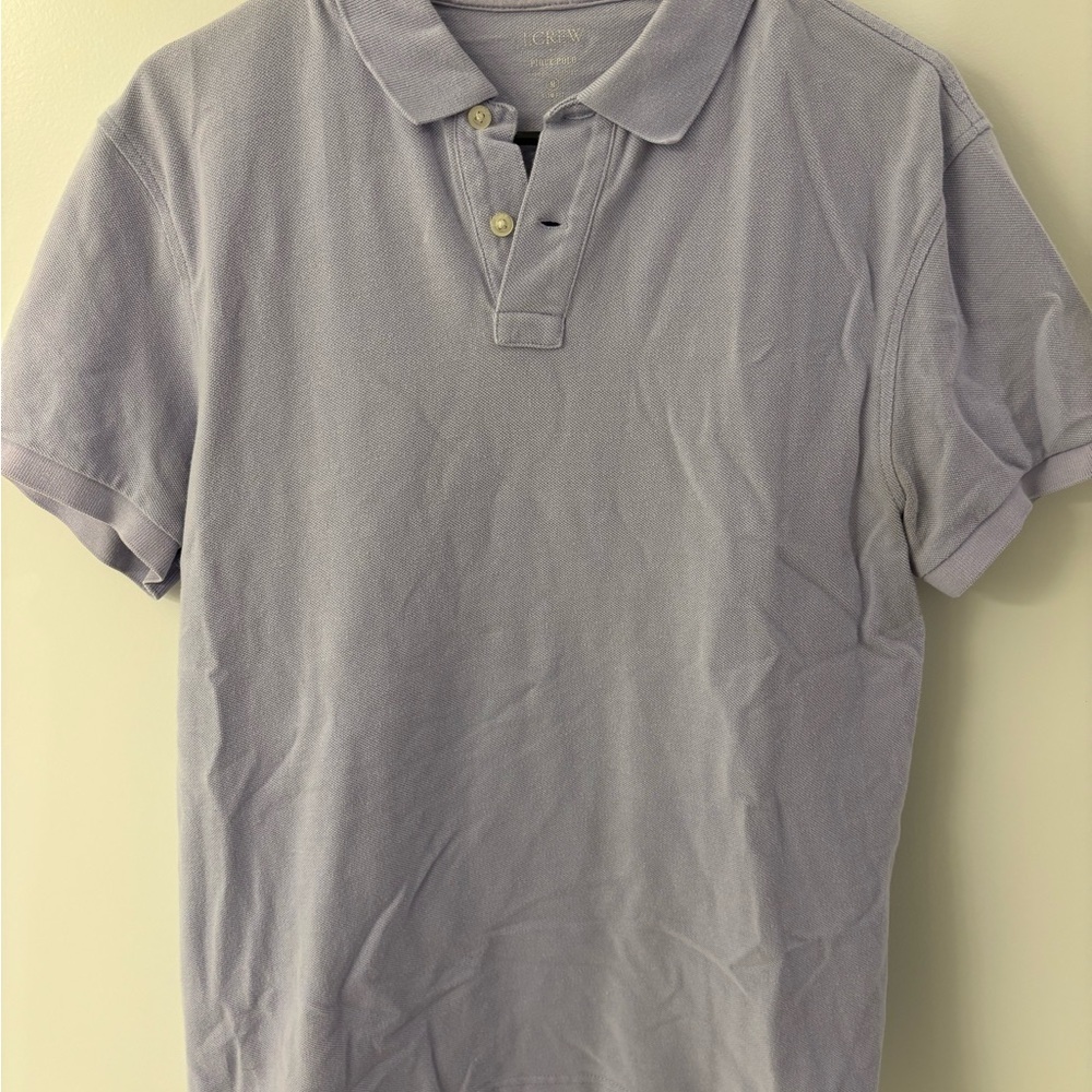 J. Crew Lavender Polo Shirt